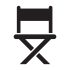 director-chair-icon-camping-chair-sign-for-graphic-design-logo-website-social-media-mobile-app-ui-illustration-free-vector